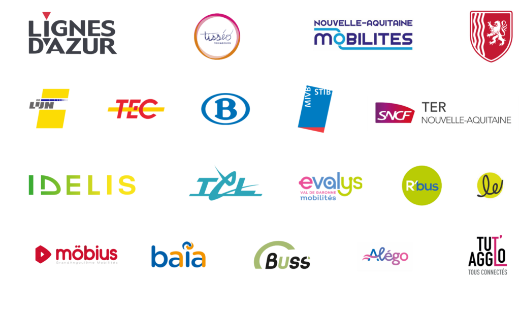 Ils nous font confiance pour leur billettique mobile.